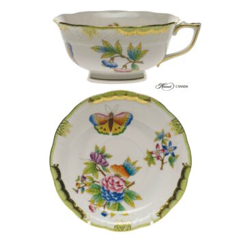 Teacup and Saucer - Queen Victoria