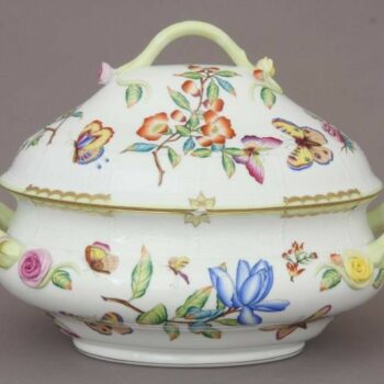 Soup tureen, branch knob - Museum Victoria