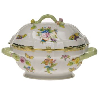 Soup tureen, branch knob - Queen Victoria