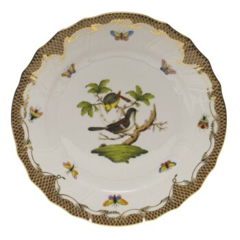 Dinner Plate - Rothschild Bird Maroone