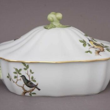 Vegetable dish, twisted knob - Songbird