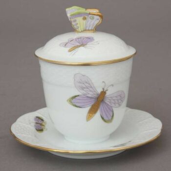 Jam pot, butterfly knob - Royal Garden Butterfly