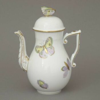 Coffee Pot, butterfly knob - Royal Garden-Butterfly