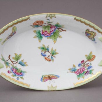 Herend-Porcelain-Dinnerware-Bread-Basket-Queen-VictoriA-00380-0-00 VBO