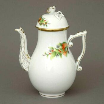 Coffeepot, rose knob - Christmas Edition