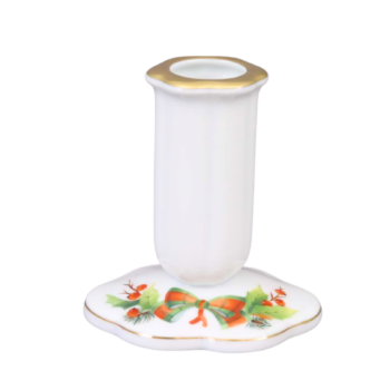 Herend-Porcelaiun-Christmas-Candlestick-07581-0-00-NOELS
