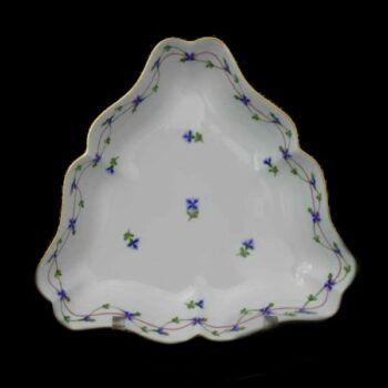 Triangle Dish - Petite Blue Garland