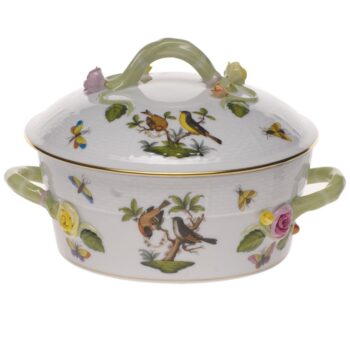 Coverd Vegetable Dish-Rothshild Bird