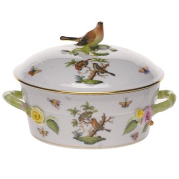 Cov, Veg. Dish,Bird K.-Rothshild Bird