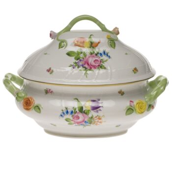 Soup tureen, branch knob - Queen Victoria