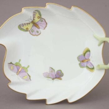Large Leaf Dish - Rothschild Bird