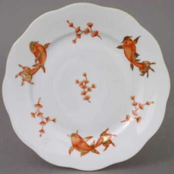 Salad Plate - Coy Fish Black