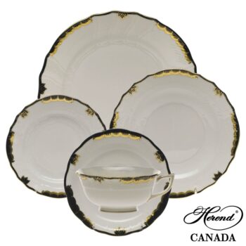 5 pcs. Place Setting - Princess Victoria Pink