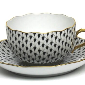 Fishnet Black Tea Set 2
