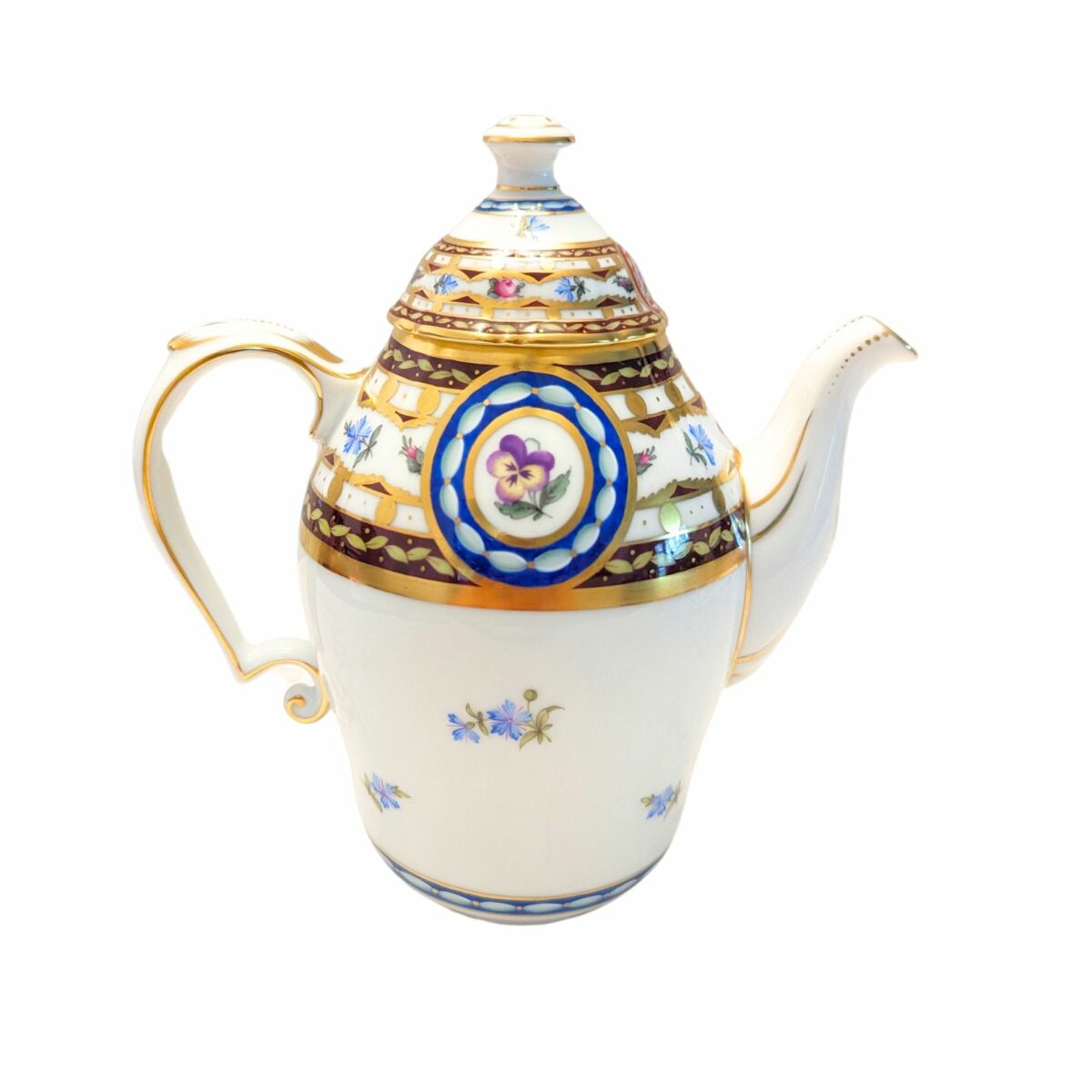 Herend-Porcelain-Eglantine-EGA-Coffeepot-button-knob-2