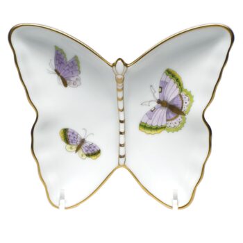 Herend Butterfly Dish - Royal Garden Butterfly