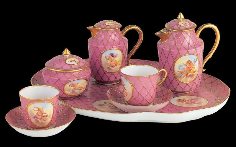 Herend Humboldt Tea Set Masterpiece