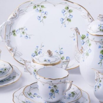 Coffee Set for 2 Persons - Herend Nyon / Morning Glory