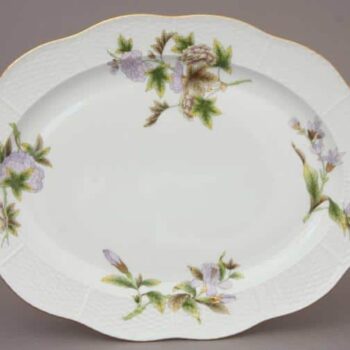 00102-0-00 EVICTF1 Medium Oval Dish Herend FIne China