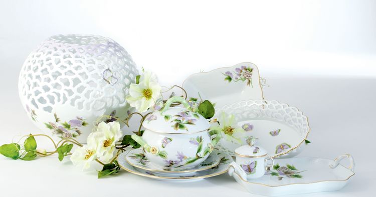 Herend Porcelain Royal Garden William and Kate Middleton