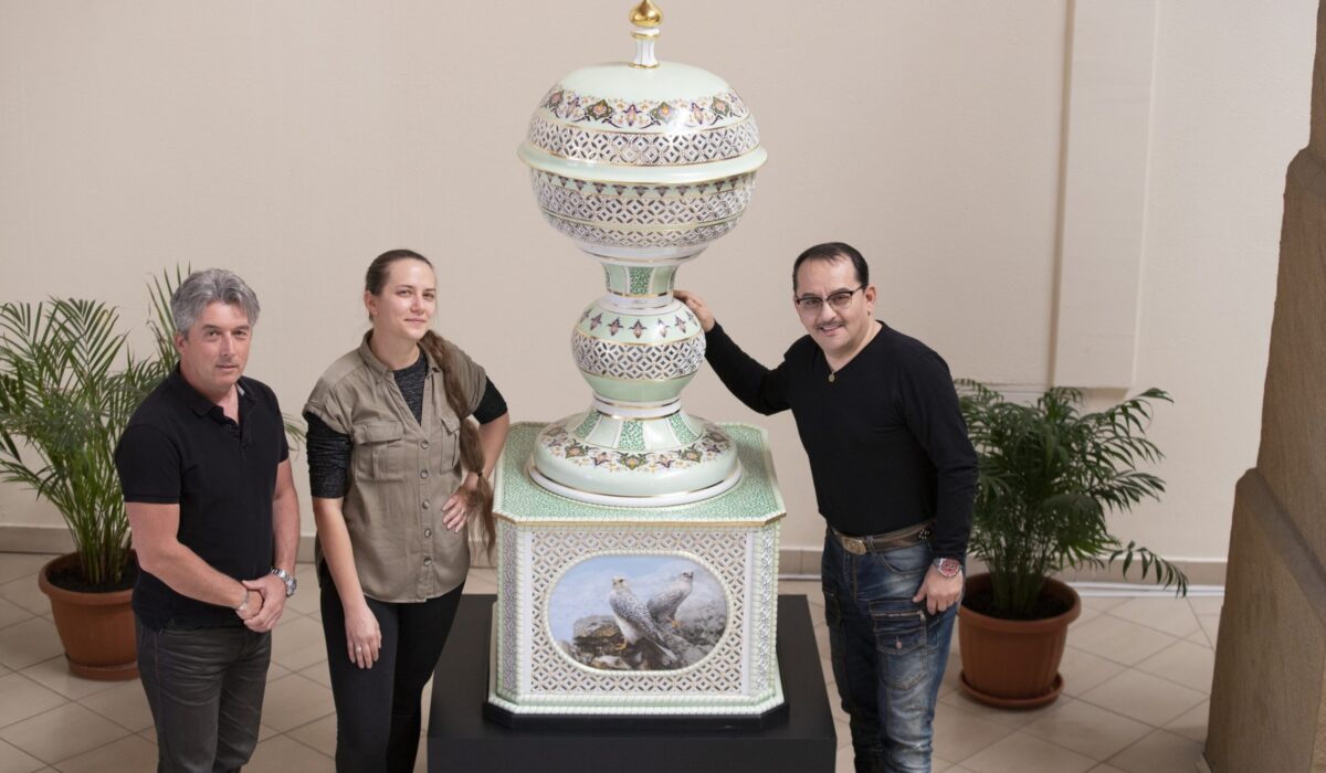 Herend-Porcelain-Fountain-Masterpiece