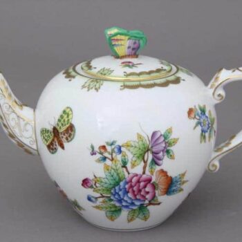 Teapot, butterfly knob - Queen Victoria 800 ml 4 cups