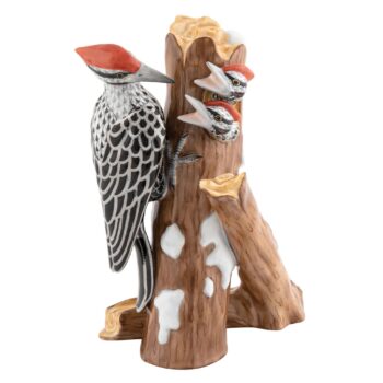 Herend Pileated Woodpecker Multicolor Fishnet Reserve Collection