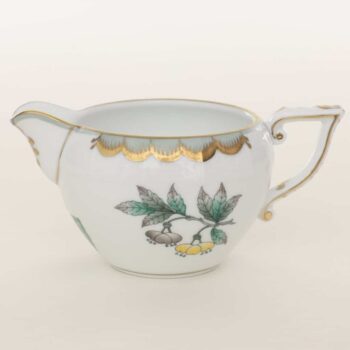 Herend Green and Yellow Queen Victoria Creamer 220 ml