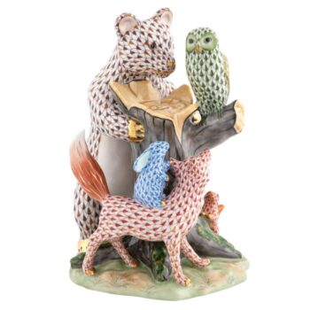 Herend Forest Friends Multicolor Figurine Reserve Collection