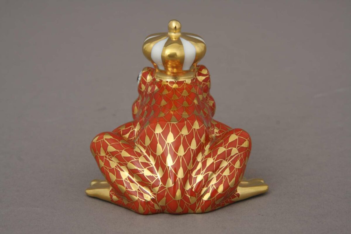 Frog Prince Gold Fishnet Turquoise - Image 2