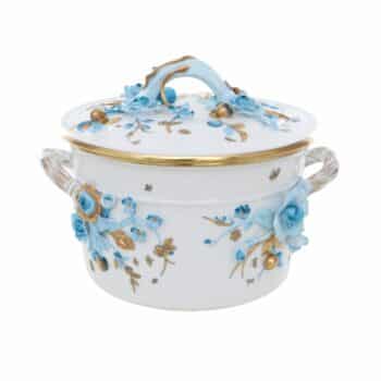 Herend-Fleuraison-Blue-Biscuit-Box