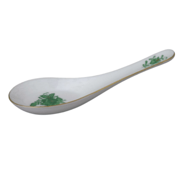 Herend-Spoon-Chinese-Bouquet-Green